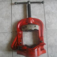 RIDGID №25-Голямо Тръбно Менгеме-1/8-4 инча-Оригинално САЩ-13 кг-135 мм Захват-РИДГИД, снимка 16 - Други инструменти - 37345014