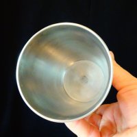 Западно Германска чаша,халба от калай 11.5 см. , снимка 5 - Антикварни и старинни предмети - 29089272