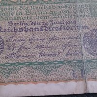 Колекционерска банкнота 50 райх марки 1919година - 14581, снимка 4 - Нумизматика и бонистика - 29079387
