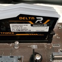T-Force Delta RGB TUF 32GB(4x8GB) 3200 MHz-в гаранция, снимка 6 - RAM памет - 44183425