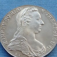 Сребърна монета Австрия талер 1780г. Мария Терезия от Хабсбург 40382 , снимка 7 - Нумизматика и бонистика - 42755861