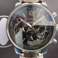 Мъжки часовник MONTBLANC Hemispheres 45мм механичен клас 5А+, снимка 3 - Мъжки - 33728649