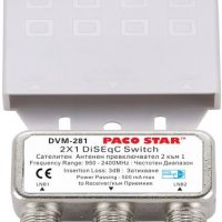 Дайсек ключове PACO STAR DiSEqC DVM-281, DVM-481, снимка 3 - Приемници и антени - 29106481