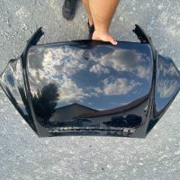 Преден капак за мерцедес ц класа w203 черен на цвят седан комби, снимка 5 - Части - 37241978