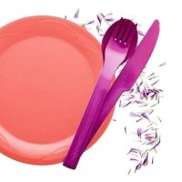 Tupperware чинии 4 бр. 27 см., снимка 8 - Чинии - 37326525