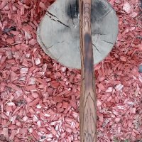 Скандинавска брадва, викинг с резбована дръжка "ОРЕЛ" - ръчна изработка, снимка 2 - Колекции - 30567650