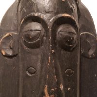 Африканска маска БАУЛЕ, снимка 4 - Антикварни и старинни предмети - 30921395