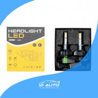 LED Крушки, Комплект, h1 h4 h7, h11, hb3, hb4 лед, светлини,осветление, снимка 2 - Аксесоари и консумативи - 38565627