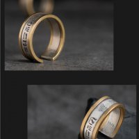 Сребърен пръстен Окото на Ра, снимка 6 - Пръстени - 38568828