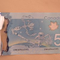 5 долара, Канада, 2013, нова, снимка 3 - Нумизматика и бонистика - 44264962