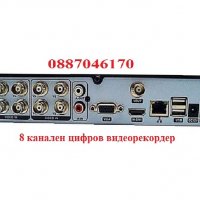 8 канален DVR 8ch H.265 HDMI цифров видеорекордер, Българско меню, компресия H.265, снимка 1 - Други - 30076511
