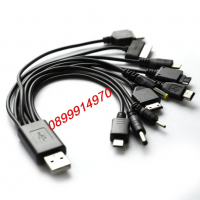 Мултифункционално USB мобилно зарядно- 10 в 1, снимка 3 - Безжични зарядни - 32737884