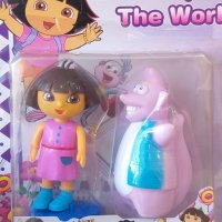 Комплект с фигурки на Дора изследователката (Dora the Explorer), снимка 1 - Фигурки - 40357589