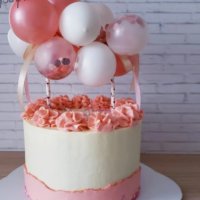 10 бр мини балони балончета и сламки топери за украса на торта , снимка 5 - Други - 27240012