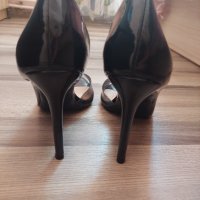 Дамски отворени обувки, снимка 3 - Дамски обувки на ток - 42219423