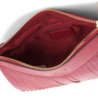 ПРОМО 🍊 LIU JO 🍊 Малка кожена чанта RED “N” CAPS 23х16х4 см нова с етикети, снимка 11 - Чанти - 30728570