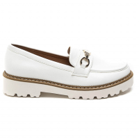Дамски мокасини в бял цвят, снимка 2 - Дамски ежедневни обувки - 44648337