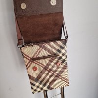 Страхотна мъжка чанта за през рамо BURBERRY,  малък размер, снимка 3 - Чанти - 42321800
