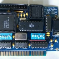 ISA 8bit High Density Floppy 1.44 MB , 2.88 MB съвместим с Правец 16, снимка 1 - Други - 26605198