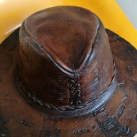 краварска южноамериканска ловна шапка  дебела телешка кожа седяла  за украса, снимка 4 - Екипировка - 40775205