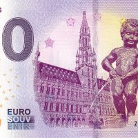 ❤️ ⭐ Белгия 2019 0 евро Brussels UNC нова ⭐ ❤️, снимка 2 - Нумизматика и бонистика - 40650543