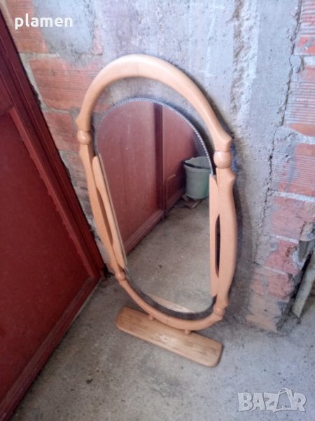 Старо дървено огледало, снимка 1