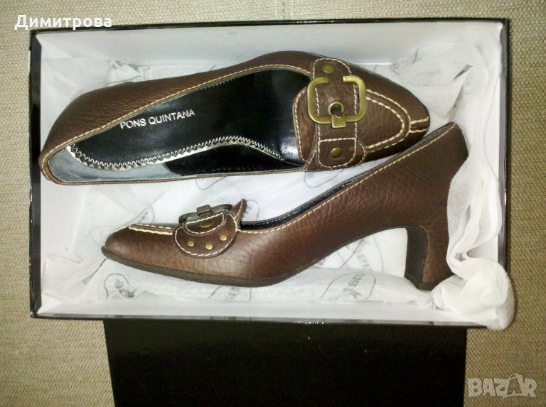 Топ оферта! Стилни обувки, естествена кожа , снимка 1