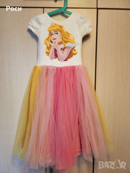 Официална детска рокля с принцеса Аврора от Модно&Модерно р-р 110, снимка 1