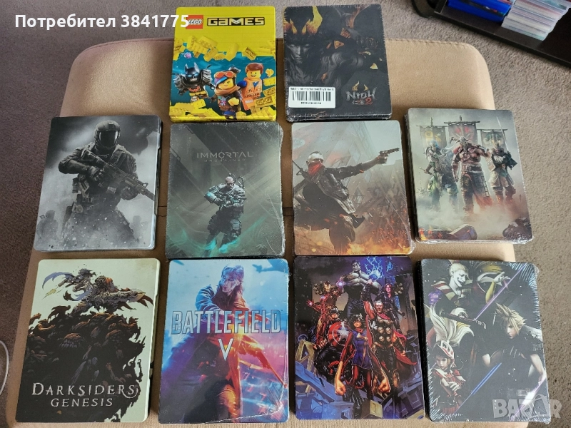 9 метални кутии комплект (steelbook), снимка 1