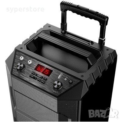 Преносима Караоке тонколона FENDA T5, Черна, 10", 2.1-система, Bluetooth 4.2, 33W, USB, снимка 1