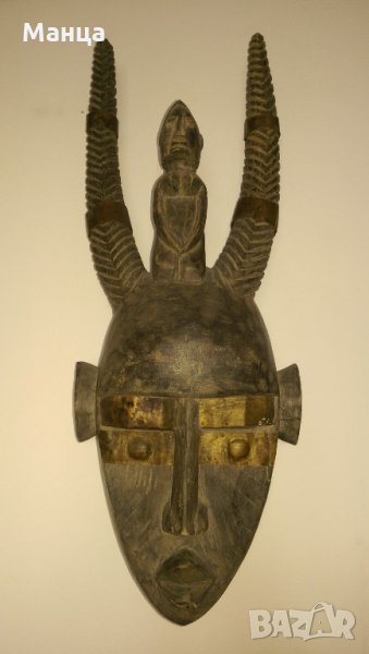 Африканска маска от Нигерия, снимка 1