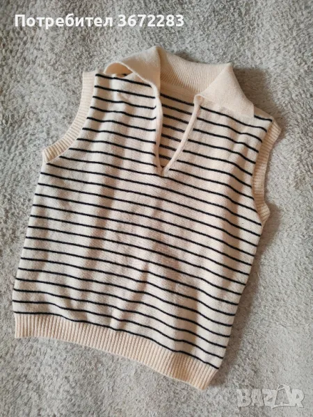Нова блуза, жилетка без ръкави, снимка 1