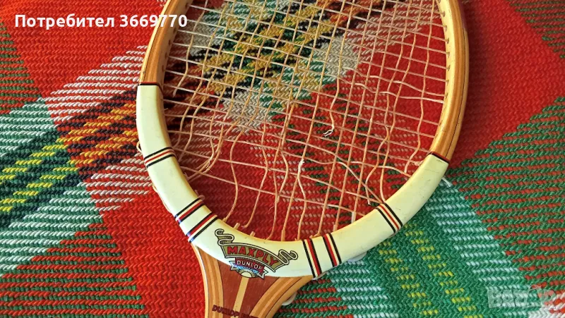 Винтидж тенис ракета Dunlop Maxplay, снимка 1