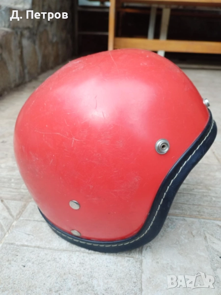 Ретро каска за мотоциклет, снимка 1