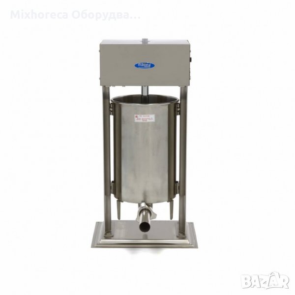 Автоматична машина за пълнене на наденици, 25л - вертикална - от неръждаема стомана, снимка 1