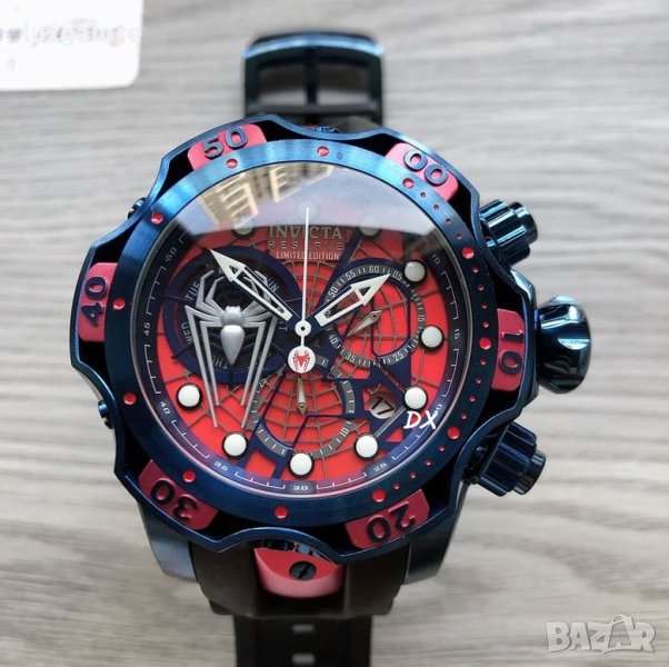 Мъжки часовник INVICTA Marvel Limited Edition Spiderman Chronograph с кварцов механизъм, снимка 1