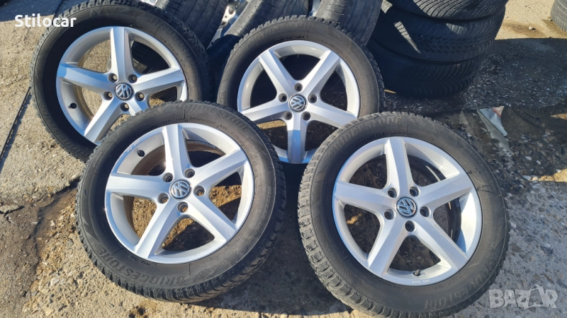 Джанти със гуми VW,SEAT,SKODA  5х112- 16 ки, снимка 1