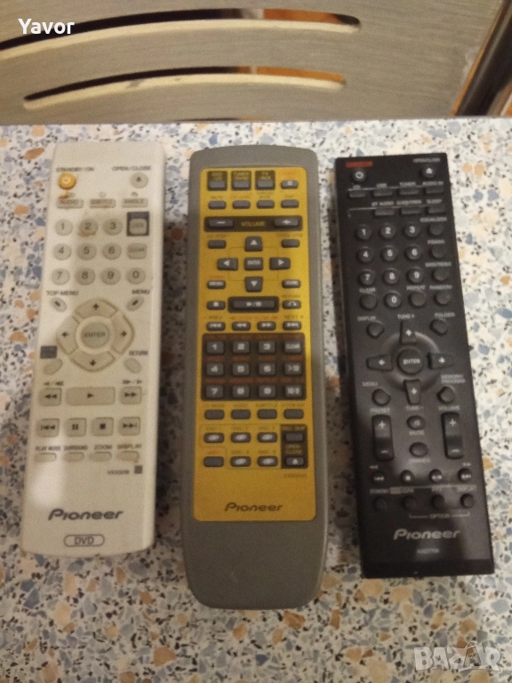 Дистанционни PIONEER , снимка 1