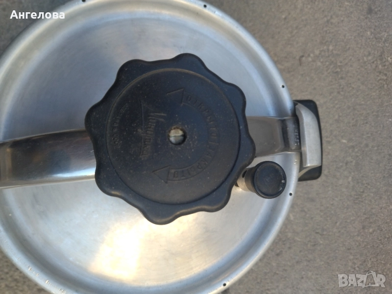 Тенджера под налягане и тиган, снимка 1