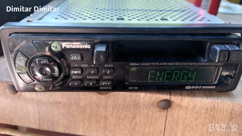 Panasonic радио касетофон., снимка 1