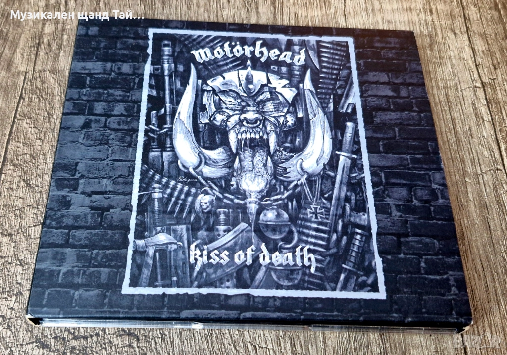 Компакт Дискове - Рок Метъл: Motorhead - Kiss Of Death - CD Digipack - Limited Edition, снимка 1