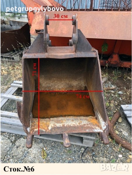 Кофа за багер - различни видове, снимка 1