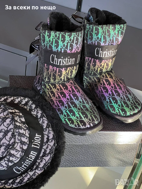 Christian Dior Дамски Боти👢👒 Дамска Шапка Кристиян Диор - Налични Различни Цветове Код SK559, снимка 1