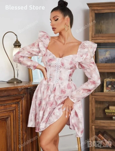 Флорална рокля , снимка 1