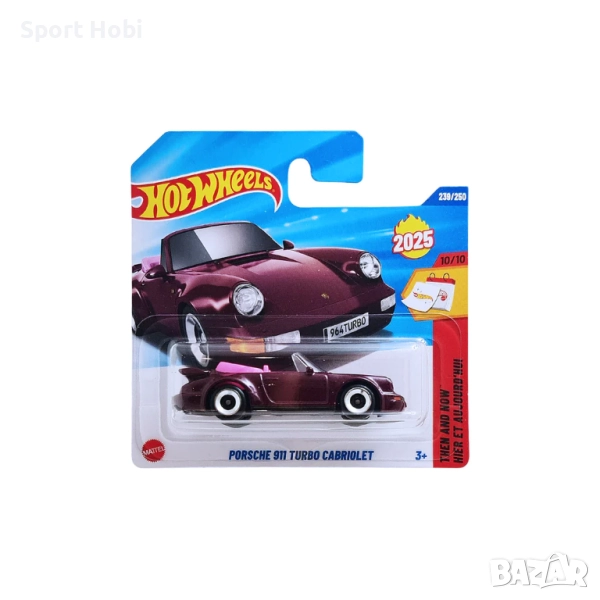 Hot Wheels Porsche 911 Turbo Cabriolet, снимка 1