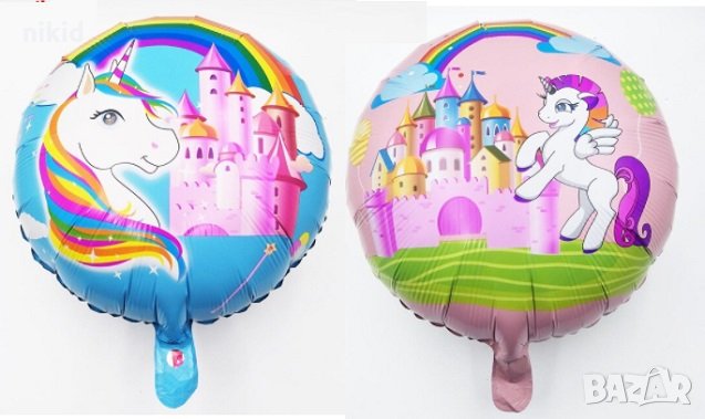 Малкото Пони My Little Pony кръг кръгъл балон фолио фолиев хелий или въздух парти рожден ден, снимка 1