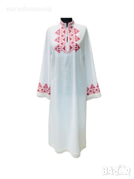 РИЗА С БРОДИРАНА ШЕВИЦА - Модел 16, снимка 1