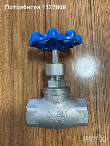 Кеклов кран 3/4 неръждаем, снимка 1