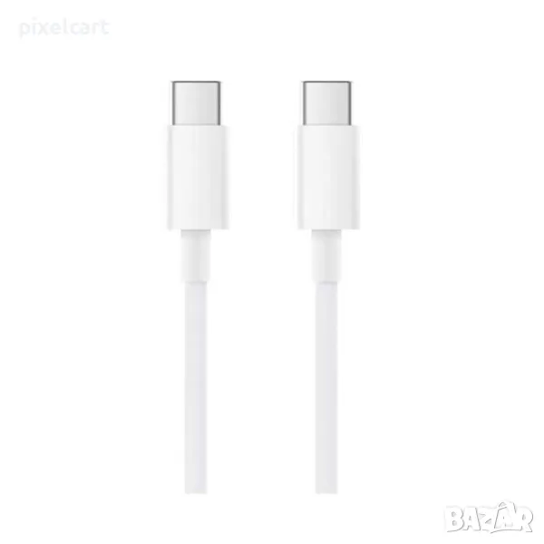 Оригинален кабел Xiaomi от Type-C към Type-C, 5A, 1.5m, SJV4108GL, снимка 1