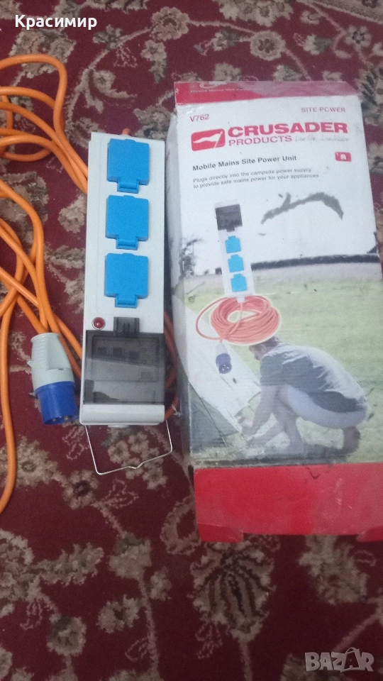 кабел за ток каравана , снимка 1